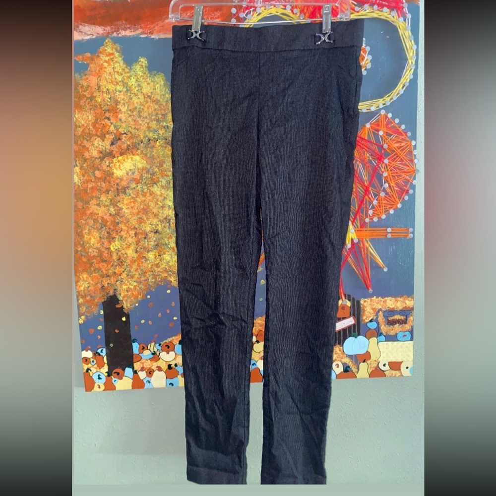 Rafaella Black Skinny Slacks